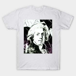 Fausto Elhuyar Black and White Portrait | Fausto Elhuyar Artwork 3 T-Shirt